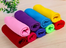 Microfiber cooling towel