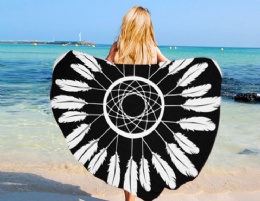Microfiber beach towel